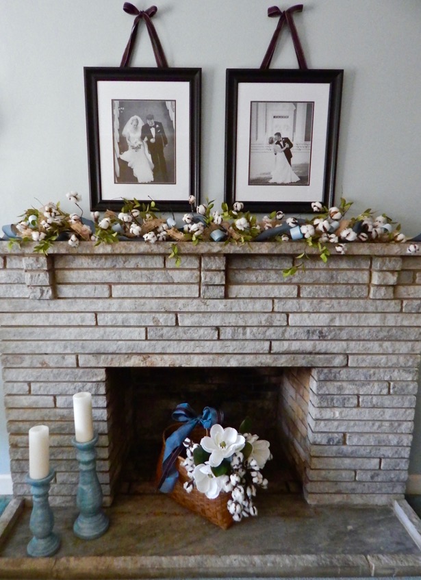 Mantle Decor: Summer to Fall - Pender & Peony - A Southern Blog
