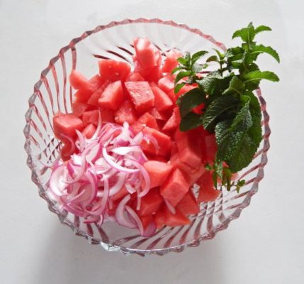 Watermelon Salad Ingredients