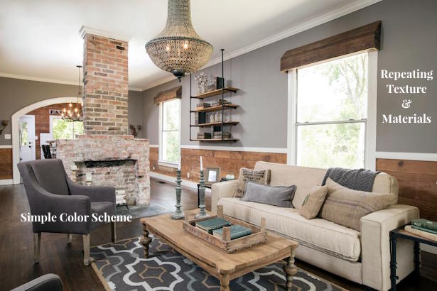 Open Concept Decorating Lessons from Fixer Upper Pender