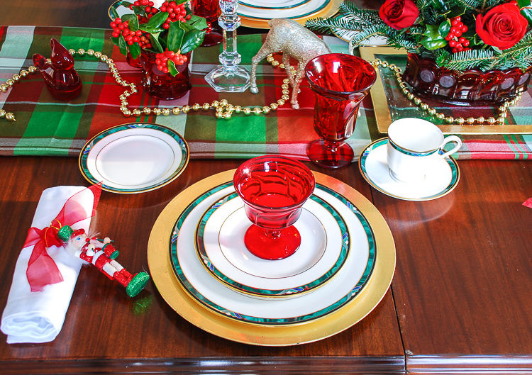 Holiday Etiquette & Hospitality + My Plaid Christmas Table Pender