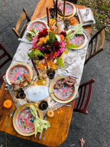 A Rustic Chinoiserie Thanksgiving Table Pender Peony A Southern Blog