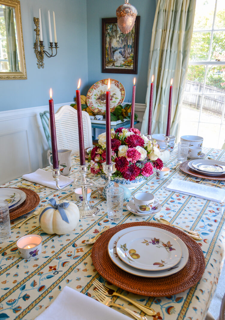 Recipe For A Grandmillennial Thanksgiving Table Pender Peony A