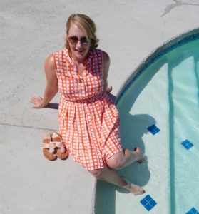 Crown&Ivy Painter Check Sundress