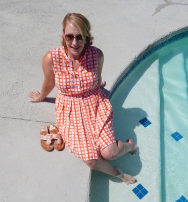 Crown&Ivy Painter Check Sundress