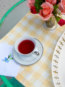 The Art of Paying a Call - serving tea- penderandpeony.com