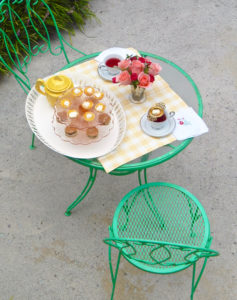 The Art of Receiving a Call: Rule No. 4 Always Offer Refreshments. Get more etiquette tips on penderandpeony.com