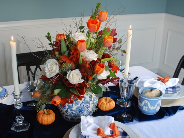 Set an Elegant Autumn Table - Pender & Peony - A Southern Blog