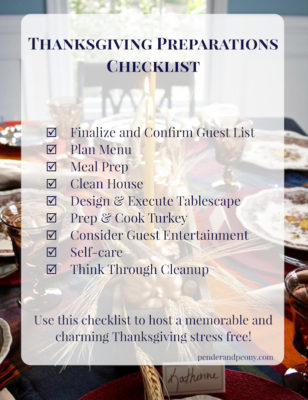 Are You Ready to Host Thanksgiving? - Pender & Peony - A Southern Blog