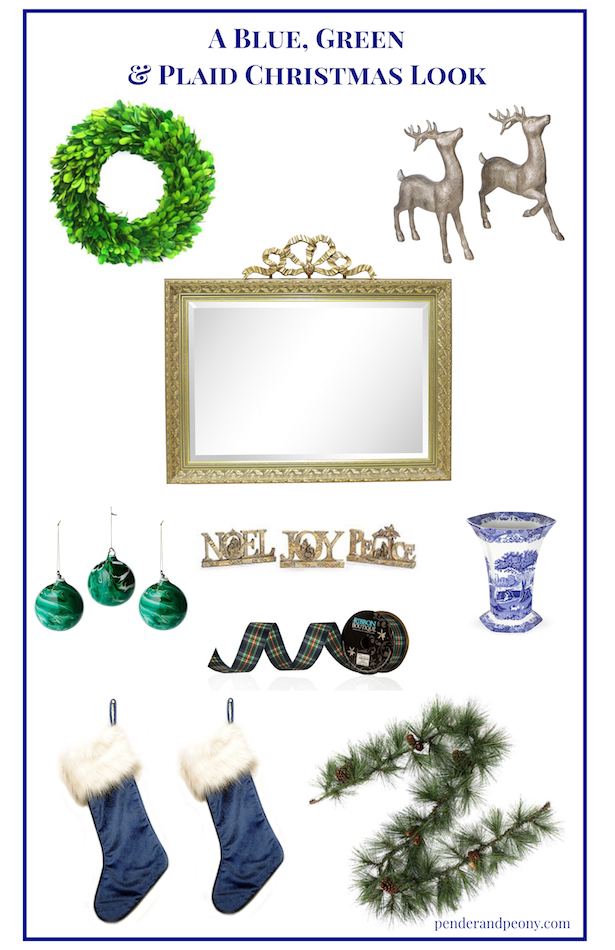 Get My Blue, Green & Plaid Christmas Look - Pender & Peony - A Southern