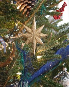 star Christmas ornament