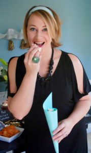 Invite girlfriends over for a glamorous Golden Globes party. Get inspired with these party ideas featuring DIY popcorn cones, gold balloons, and tassel garland.