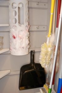 organize your utility closet