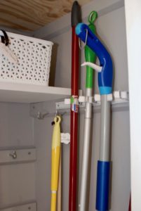 organize your utility closet