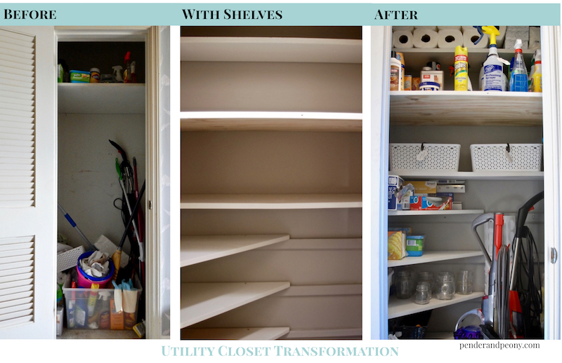 Cleaning Closet Organizing Ideas