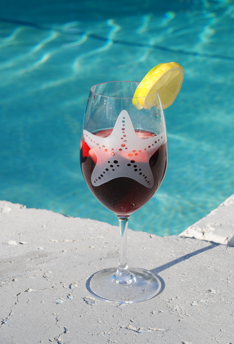 As the Southern heat lingers celebrate the dog days of summer with this refreshing red sangria!