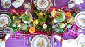 Gather friends and family round this autumn harvest table to celebrate the bounty of the season!
