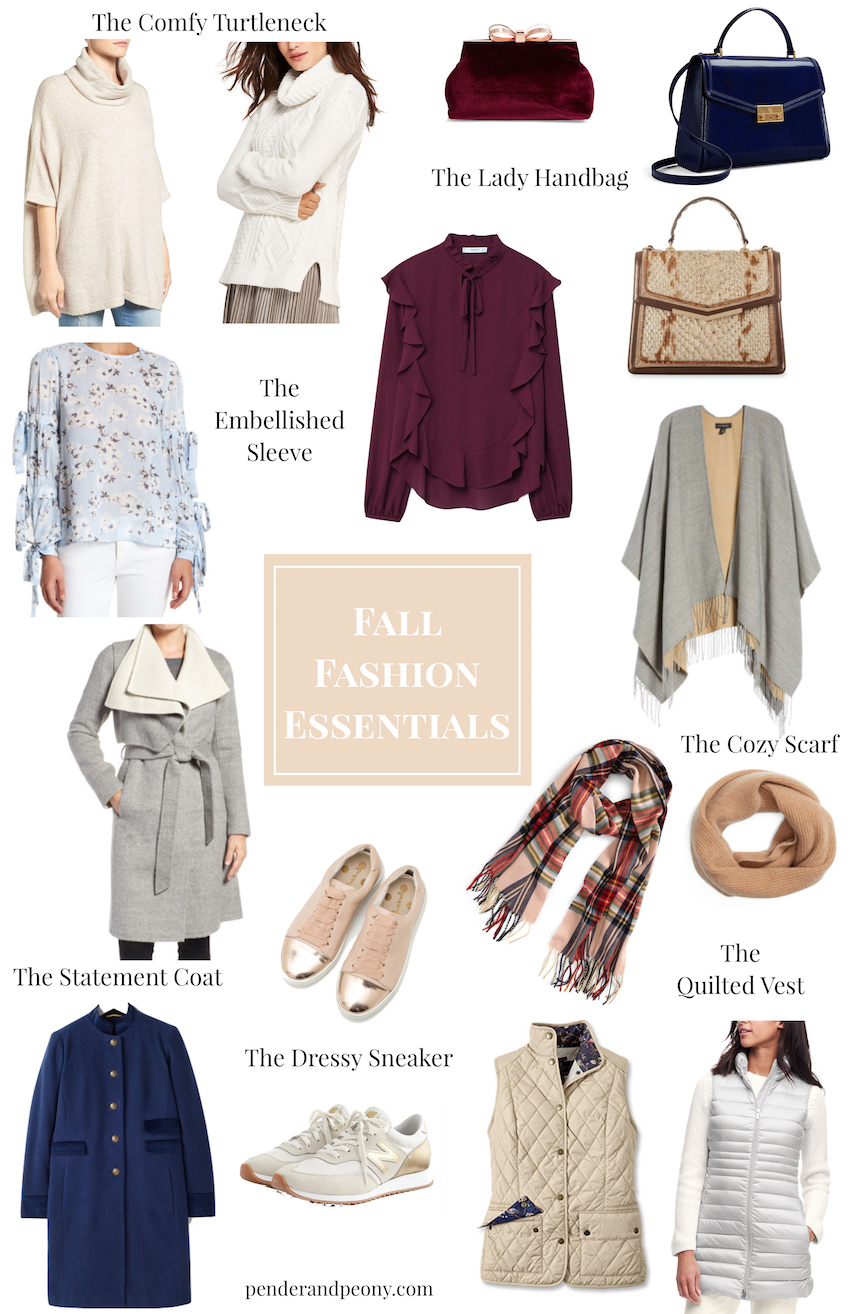 10 Fall Wardrobe Essentials