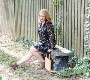Embrace this season's moody fall floral dresses in rich colors, decadent fabrics, and vintage patterns!