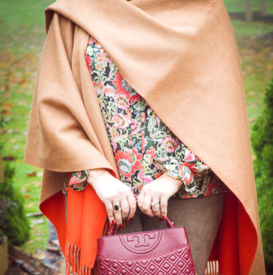 Wrap up in a stylish merino wool poncho for a chic look + my favorite ponchos under $100!