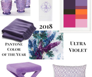 Fans of purple hues rejoice and follow these 10 rules to decorate with the 2018 Pantone Color of the Year - Ultra Violet