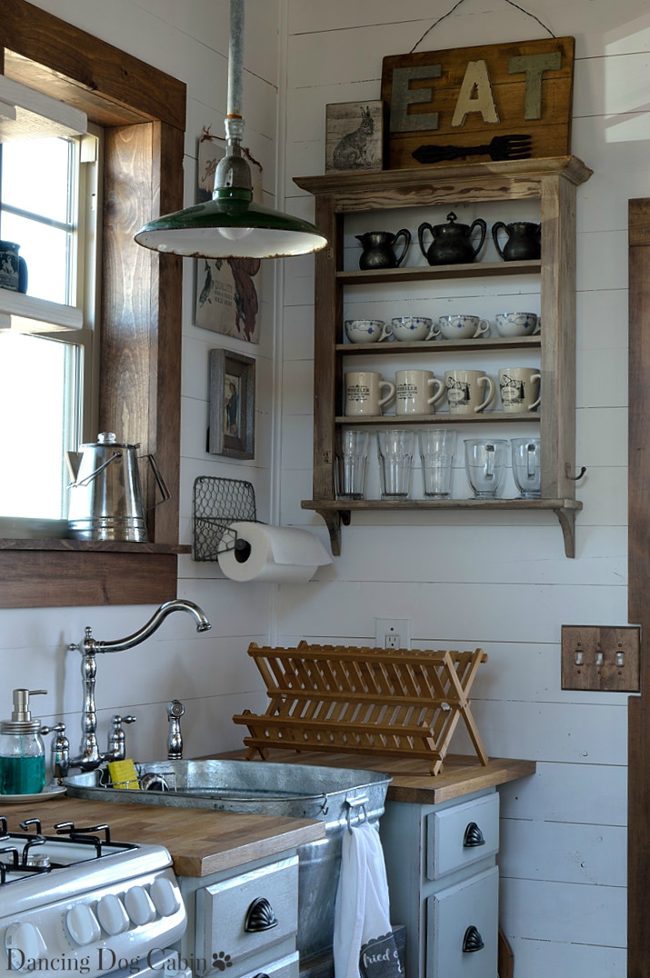 rustic kitchen sink WM - Pender & Peony - A Southern Blog
