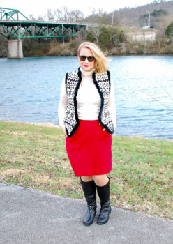 Fair Isle Sweater Vest on Repeat - Pender & Peony - A Southern Blog