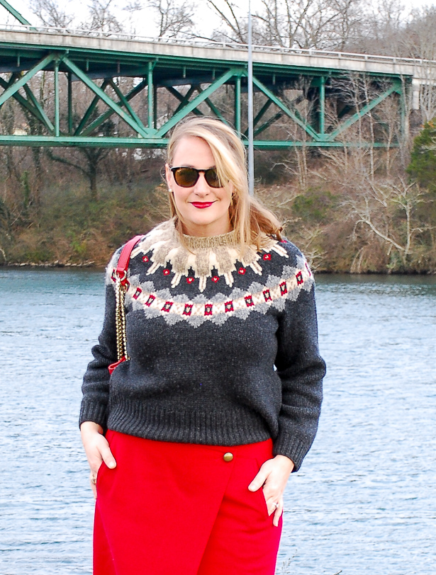 Wool on Wool Stylish Winter Outfit - Pender & Peony - A Southern Blog