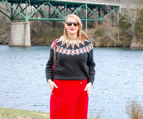 Wool on Wool Stylish Winter Outfit - Pender & Peony - A Southern Blog