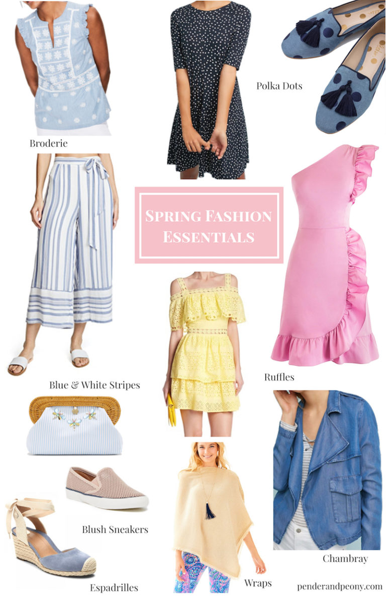 Spring Fashion Essentials - Pender & Peony - A Southern Blog