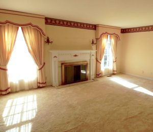 Traditional Living Room before