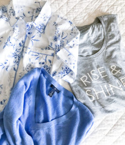Indulge in comfy, stylish lounge wear and preppy summer pajamas with Gap!