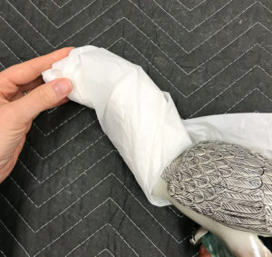 Packing and moving valuables is stressful! Learn the right way to wrap and secure silver, antique furniture, ceramics, glass, and 2-D art with these tips and tricks.