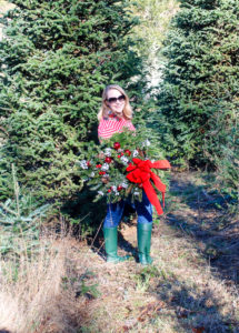 All the Christmas feels with a Carolina tree farm and the right Christmas jumper: Jingle Belle!