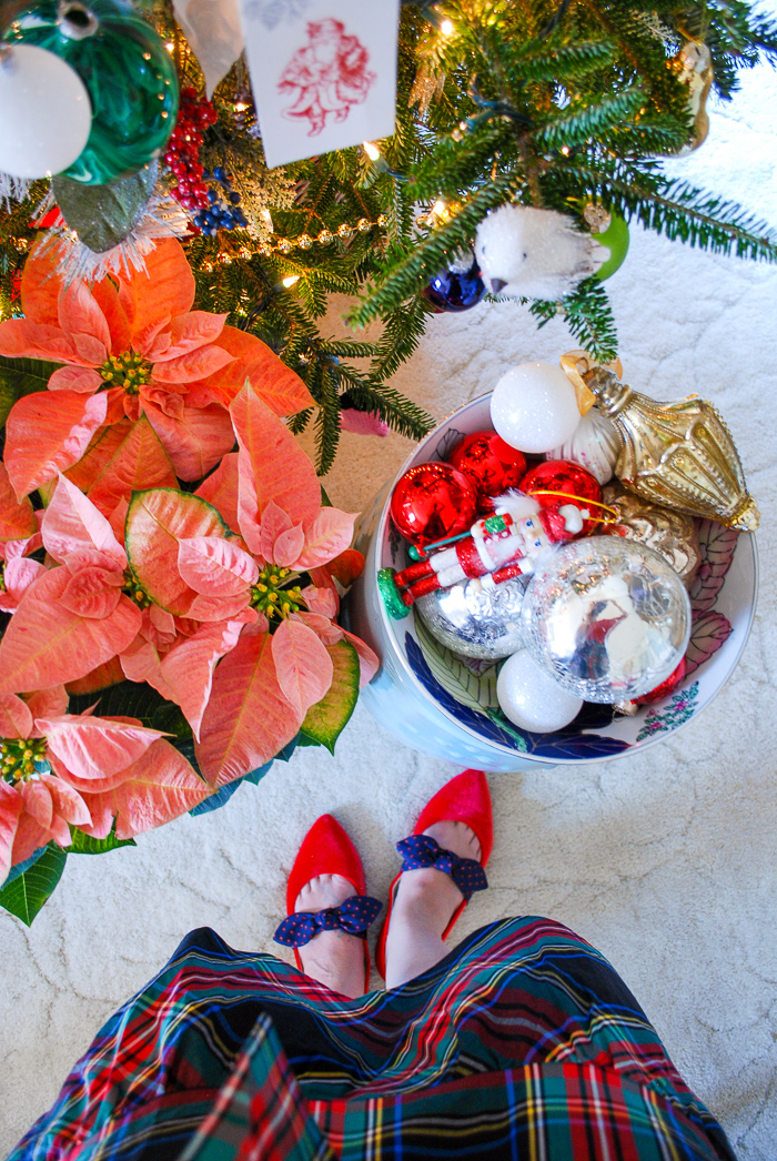 Preppy & Plaid Christmas Tree - Pender & Peony - A Southern Blog