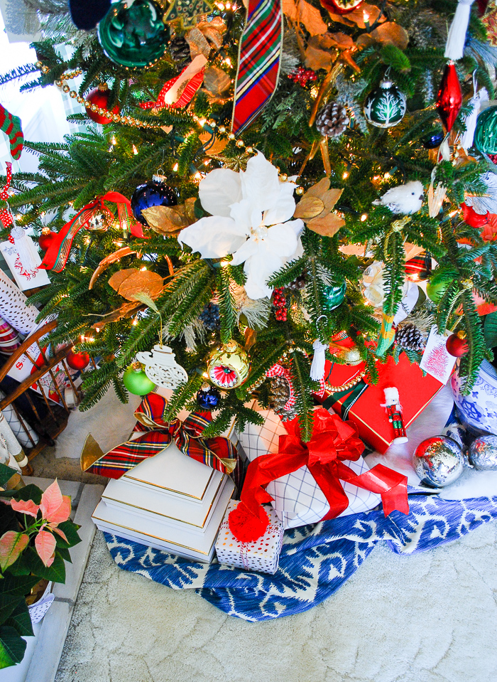 Preppy & Plaid Christmas Tree - Pender & Peony - A Southern Blog