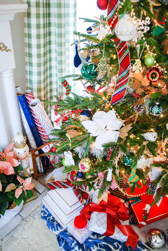 Preppy & Plaid Christmas Tree - Pender & Peony - A Southern Blog