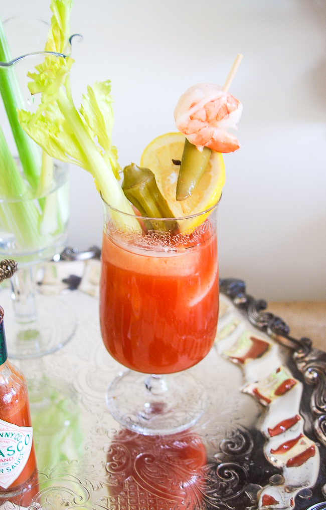 How to Set Up a Bloody Mary Bar - Pizzazzerie