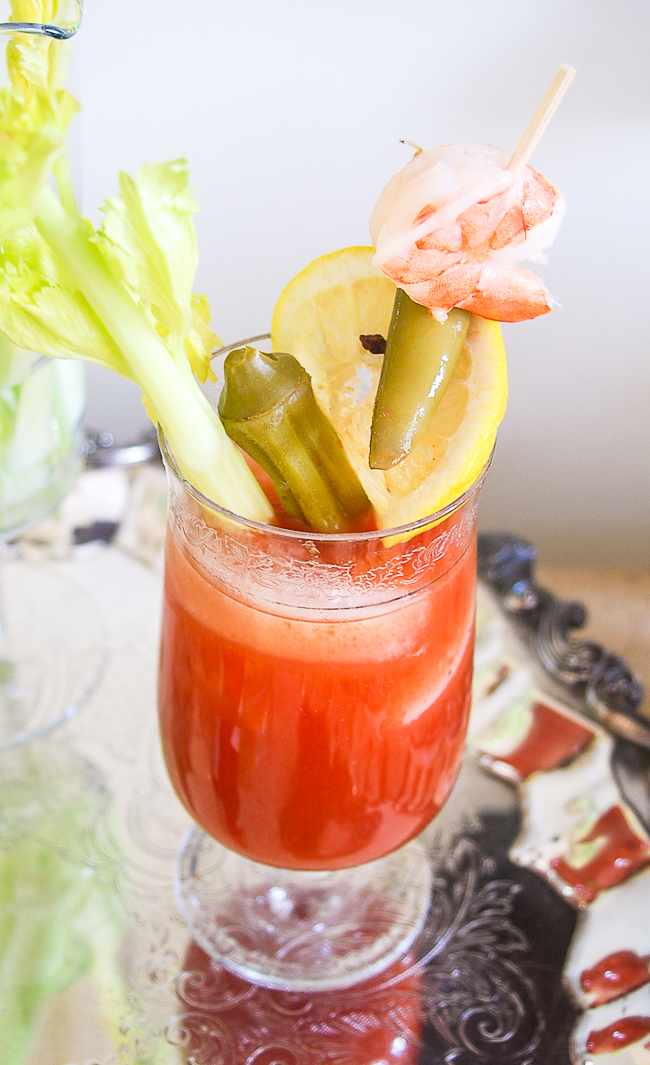 Bloody Mary Recipe Glass Set Of Two