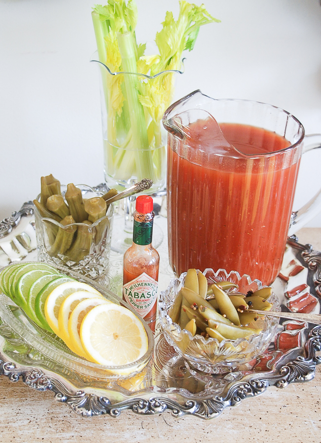 How to Set Up a Bloody Mary Bar - Pizzazzerie