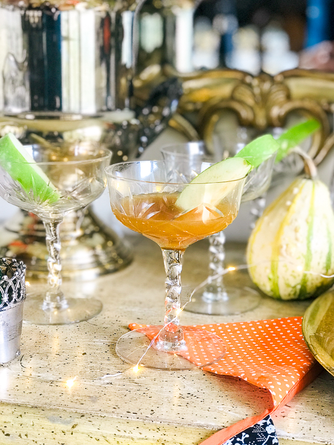 appleciderchampagnecocktail Pender & Peony A Southern Blog