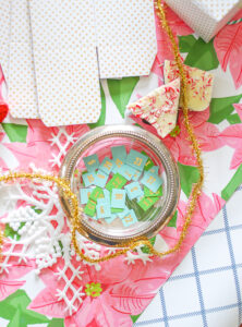 Numbers for advent present boxes for countdown