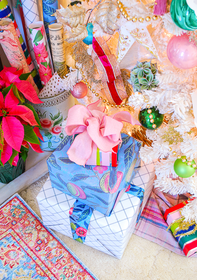 A Chic & Pink White Christmas Tree - Pender & Peony - A Southern Blog