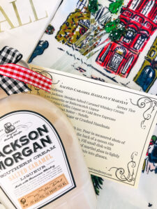 A thoughtful gift for the gourmet is a bottle of Jackson Morgan Cream and this martini recipe