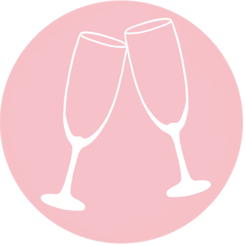champagne-flutes-circle-icon - Pender & Peony - A Southern Blog