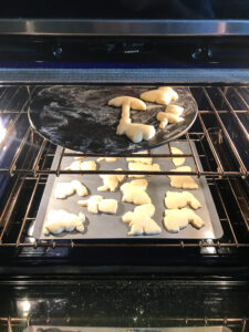 Baking pretty spring sugar cookies