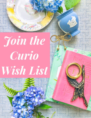 Join Pender & Peony's curio wish list for help acquiring the art, furniture, decor, antiques, and vintage goodies you've got your heart set on!
