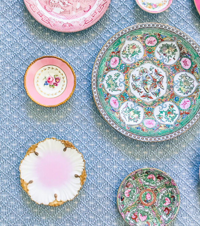 How to Curate a Plate Wall Display - Pender & Peony - A Southern Blog