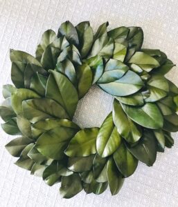 Preserved Magnolia Wreath 16"