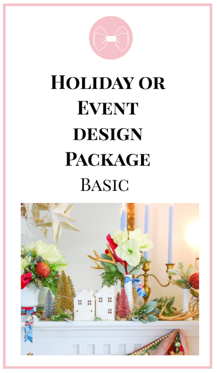 Image for holiday or event design package - basic