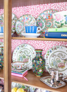 7 Tips for styling a china cabinet